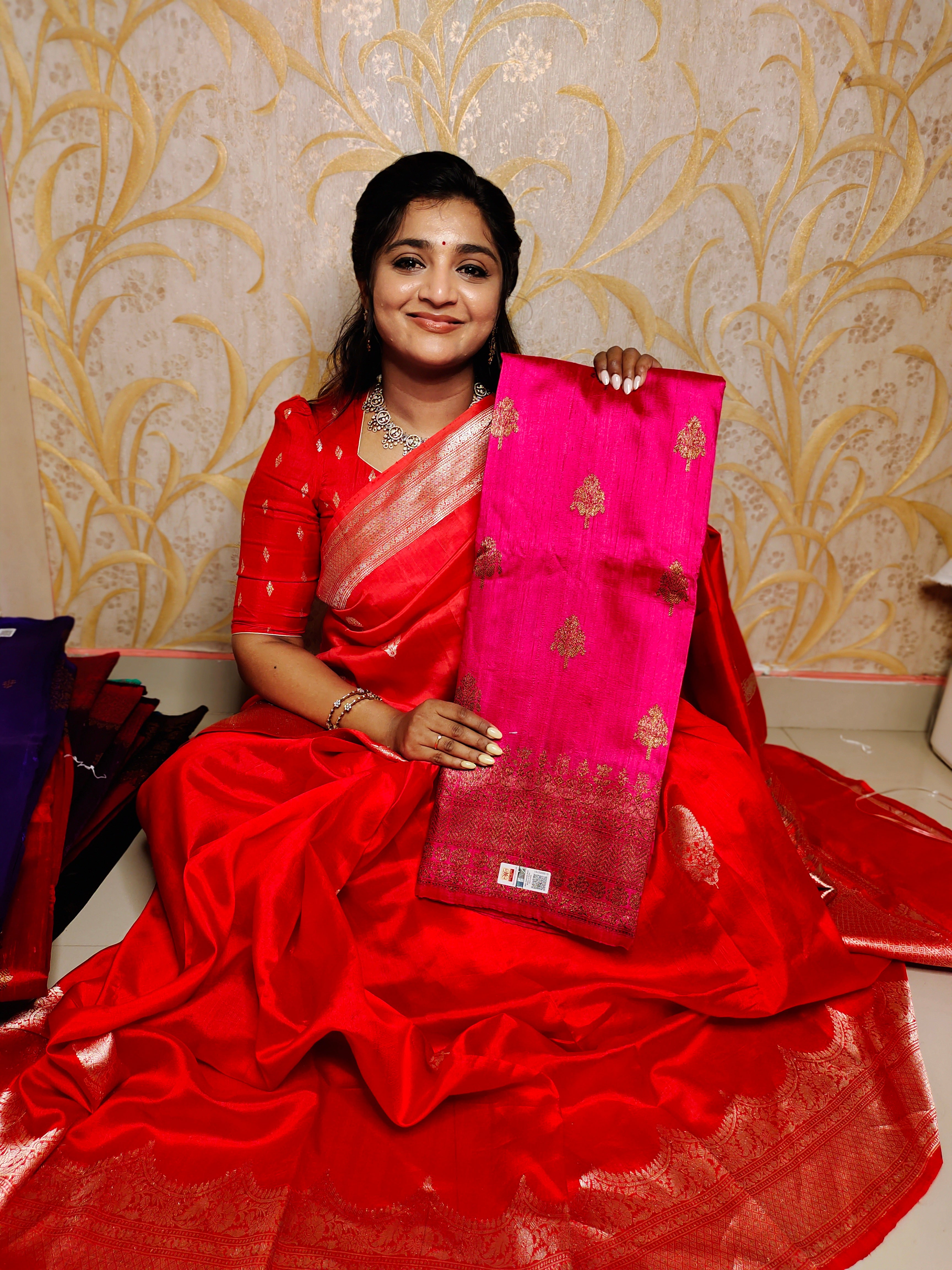 100% silk mark certified green Mango silk saree