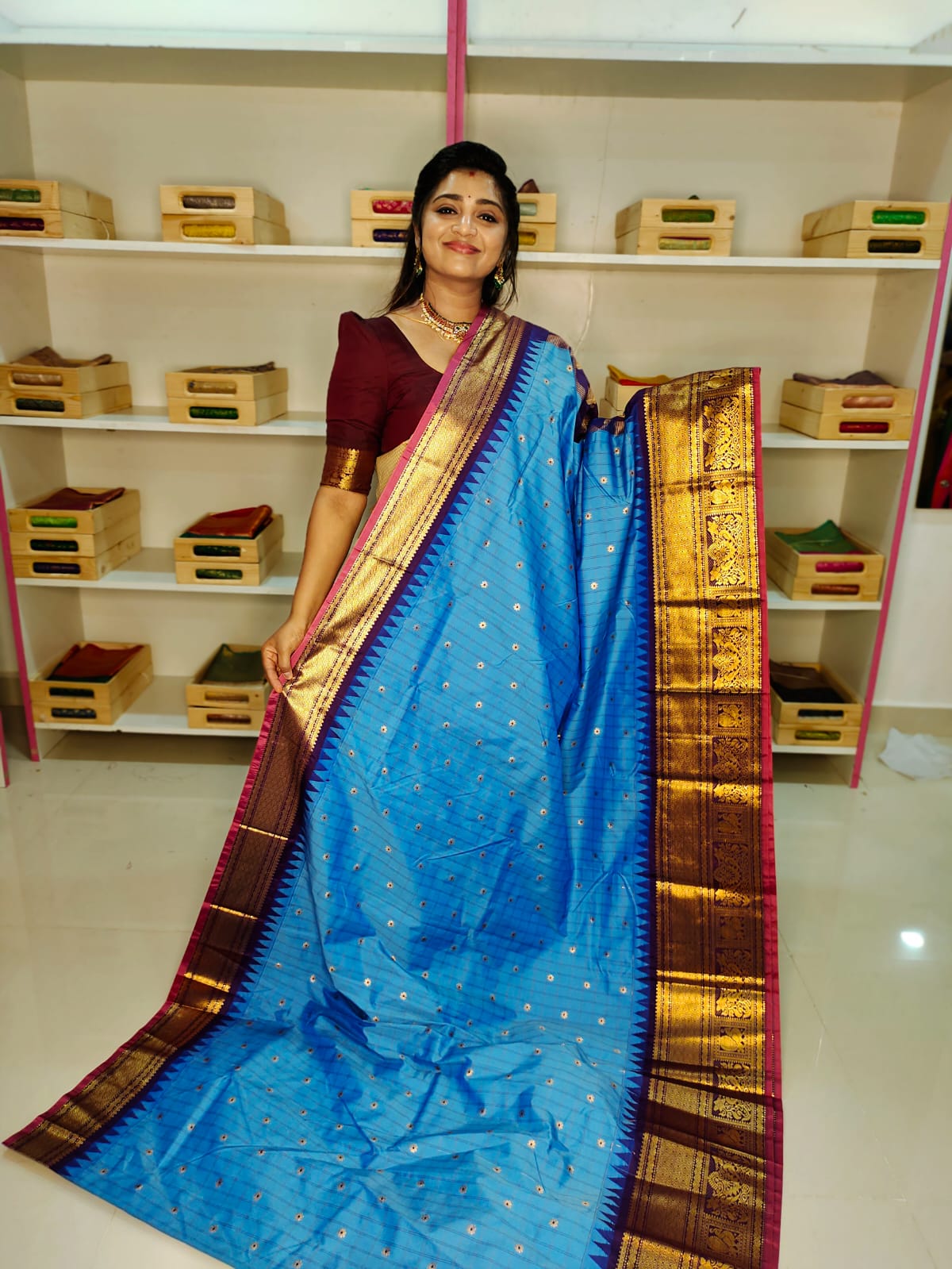 50% offer gadwal silk sarees