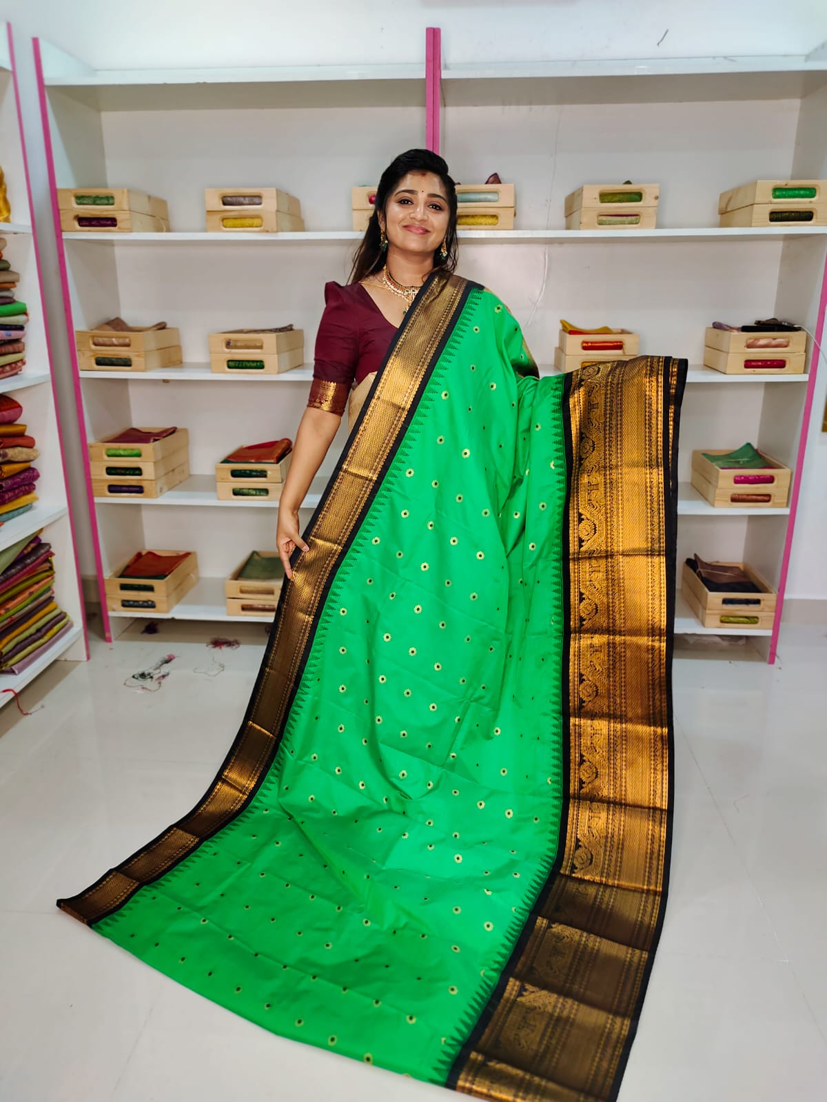 50% offer gadwal silk sarees
