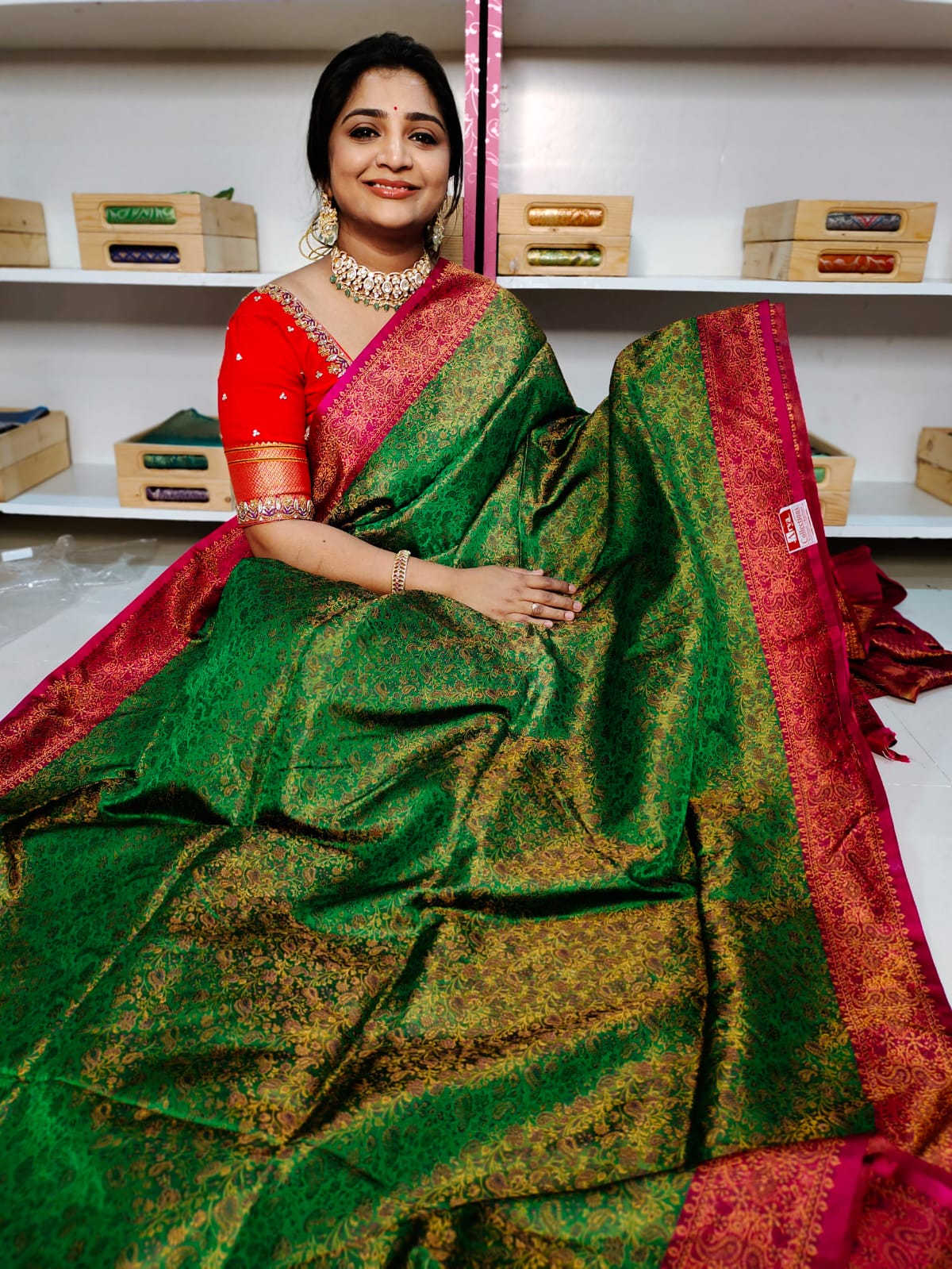 80% Katan banarasi sarees