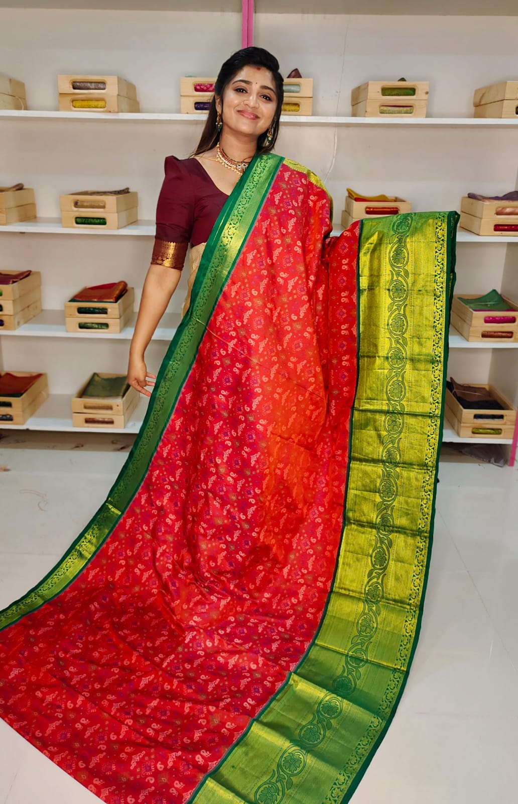 50% offer gadwal silk sarees