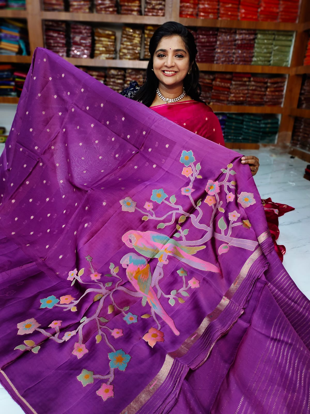 Pure silk kota