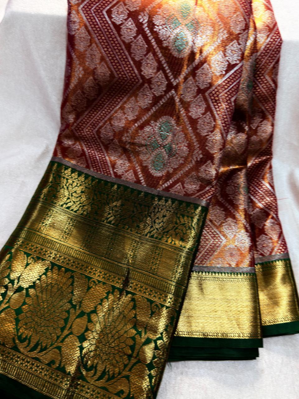 90% offer Kanchi pattu collection