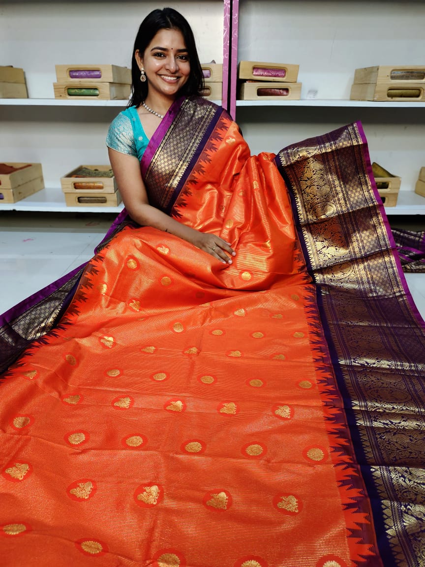 65% offer gadwal silk saree