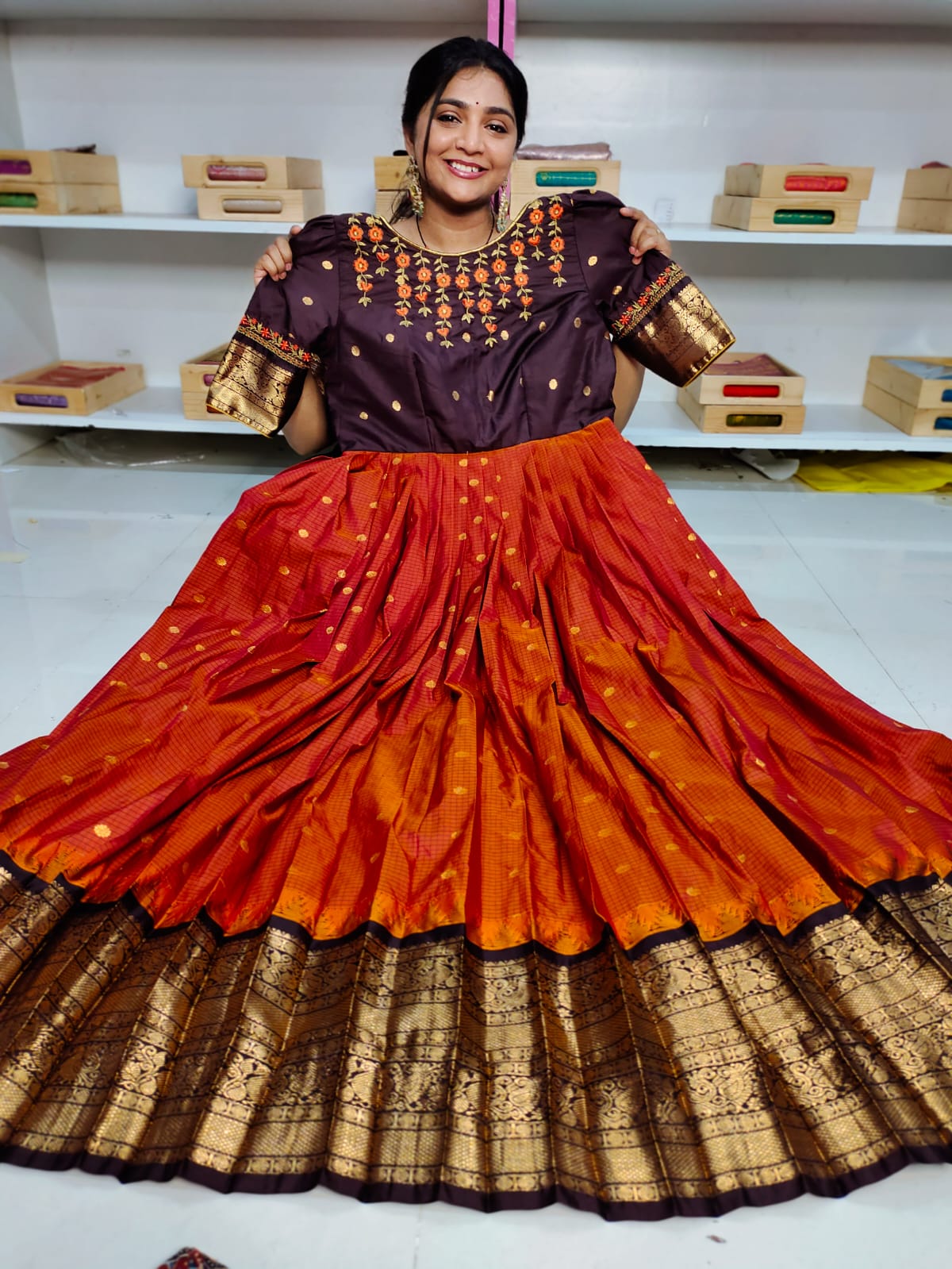 Gadwal frocks