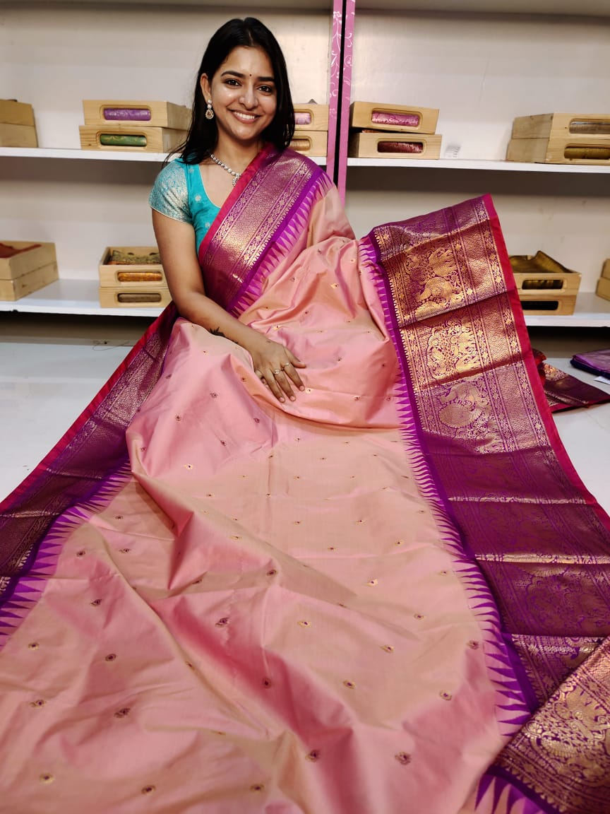 65% offer gadwal silk saree