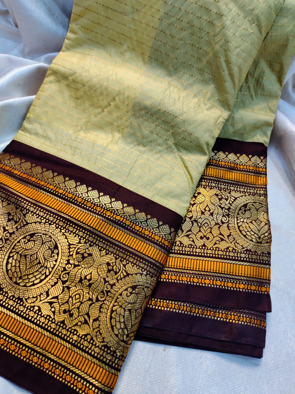 Vintage gadwal silk