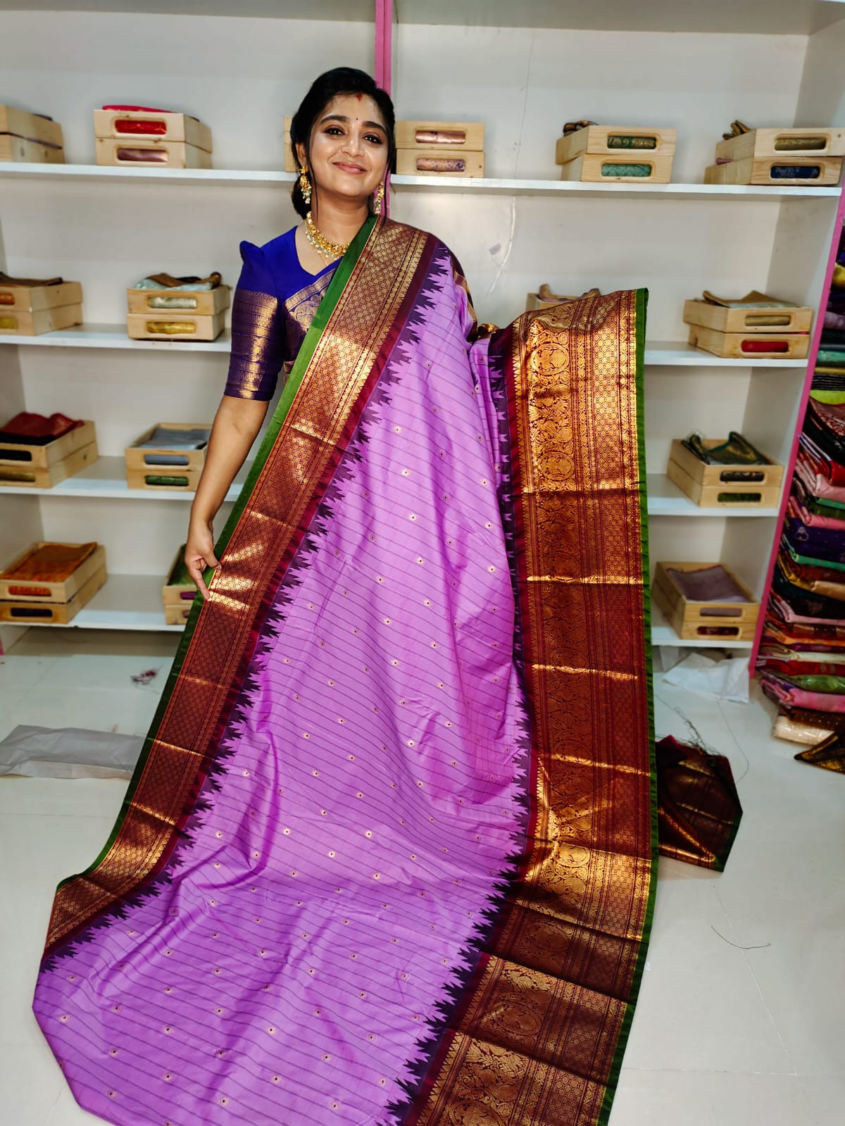 Primeme gadwal silk saree