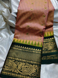 Ashadam gadwal silk saree