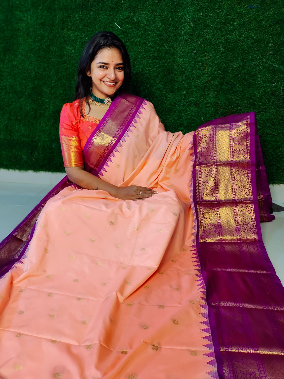 Vitange gadwal silk saree