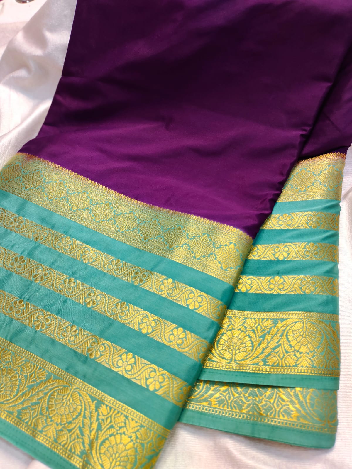 MC crep silk saree