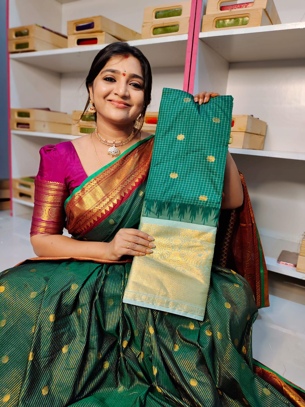 Sravanamasam gadwal silk