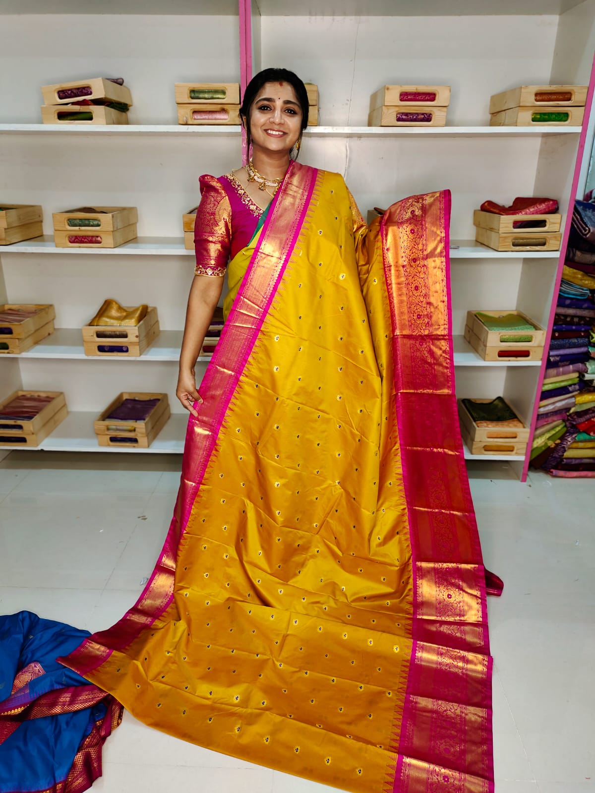 Ashadam sale gadwal silk saree