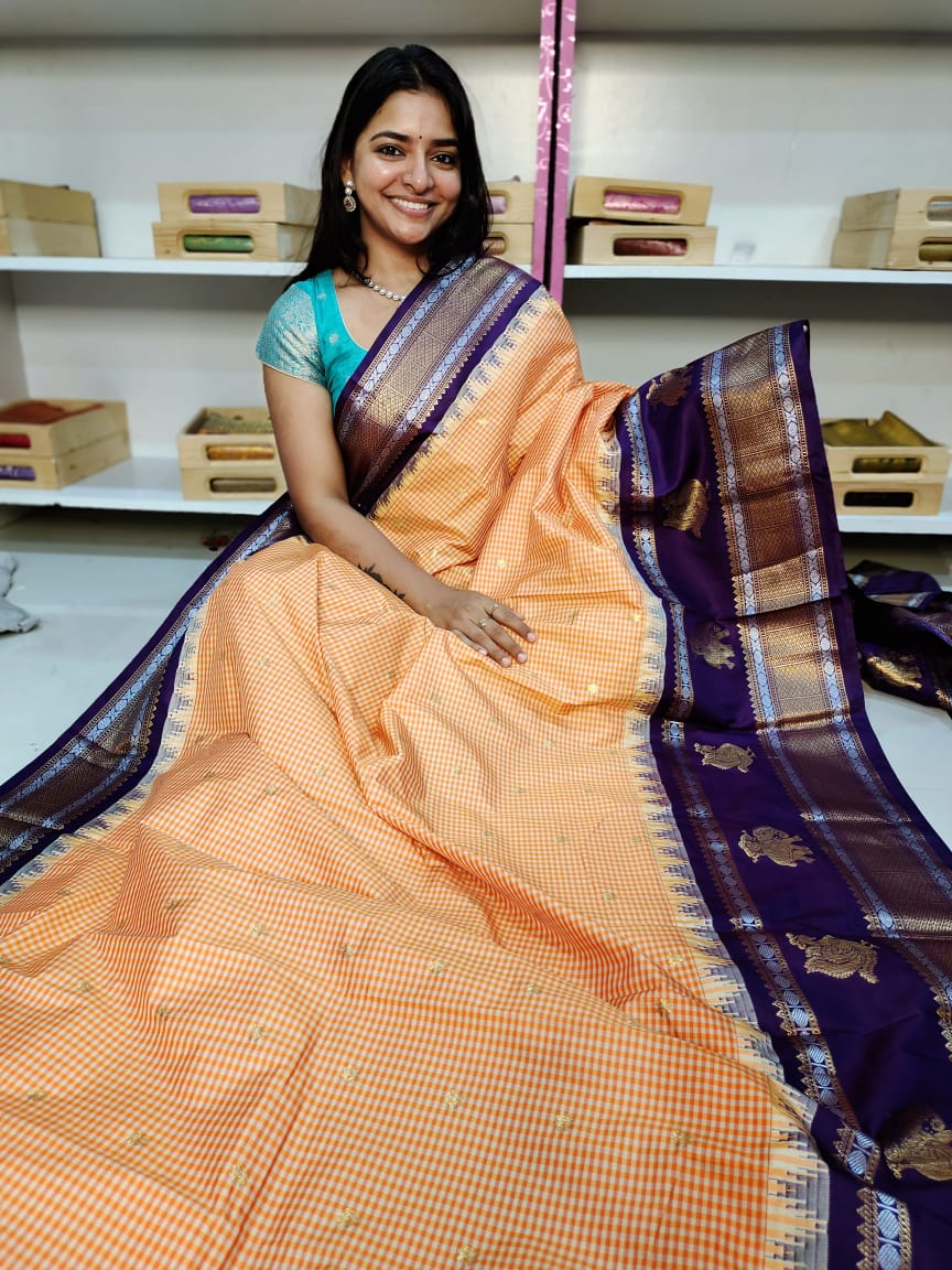 65% offer gadwal silk saree