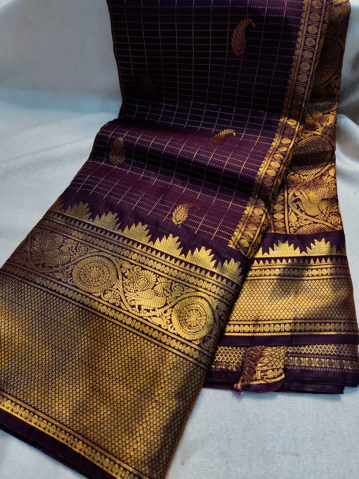 Vintage gadwal sarees