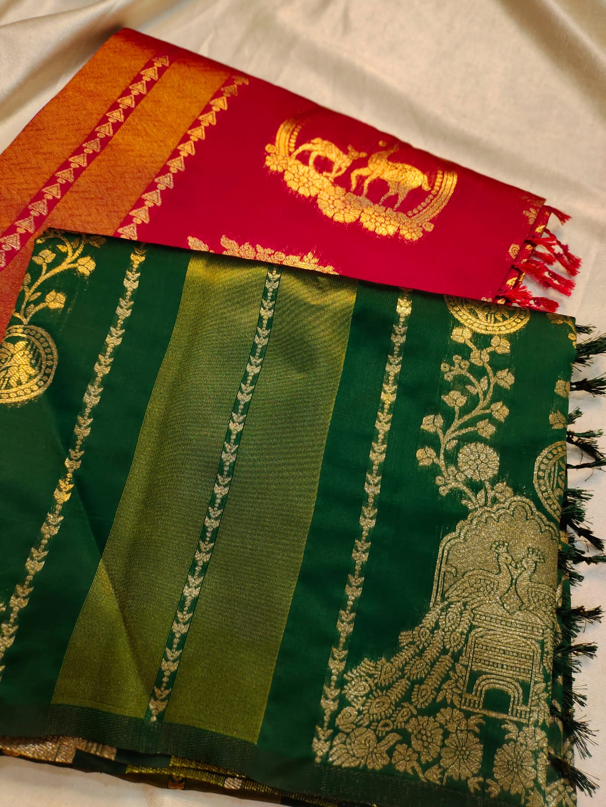 1+1 banarasi saree