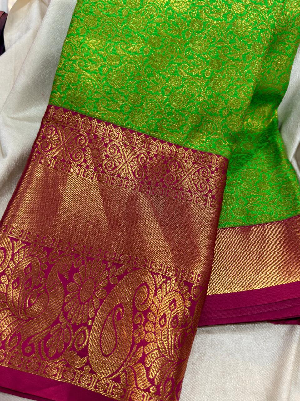 90% offer Kanchi pattu collection