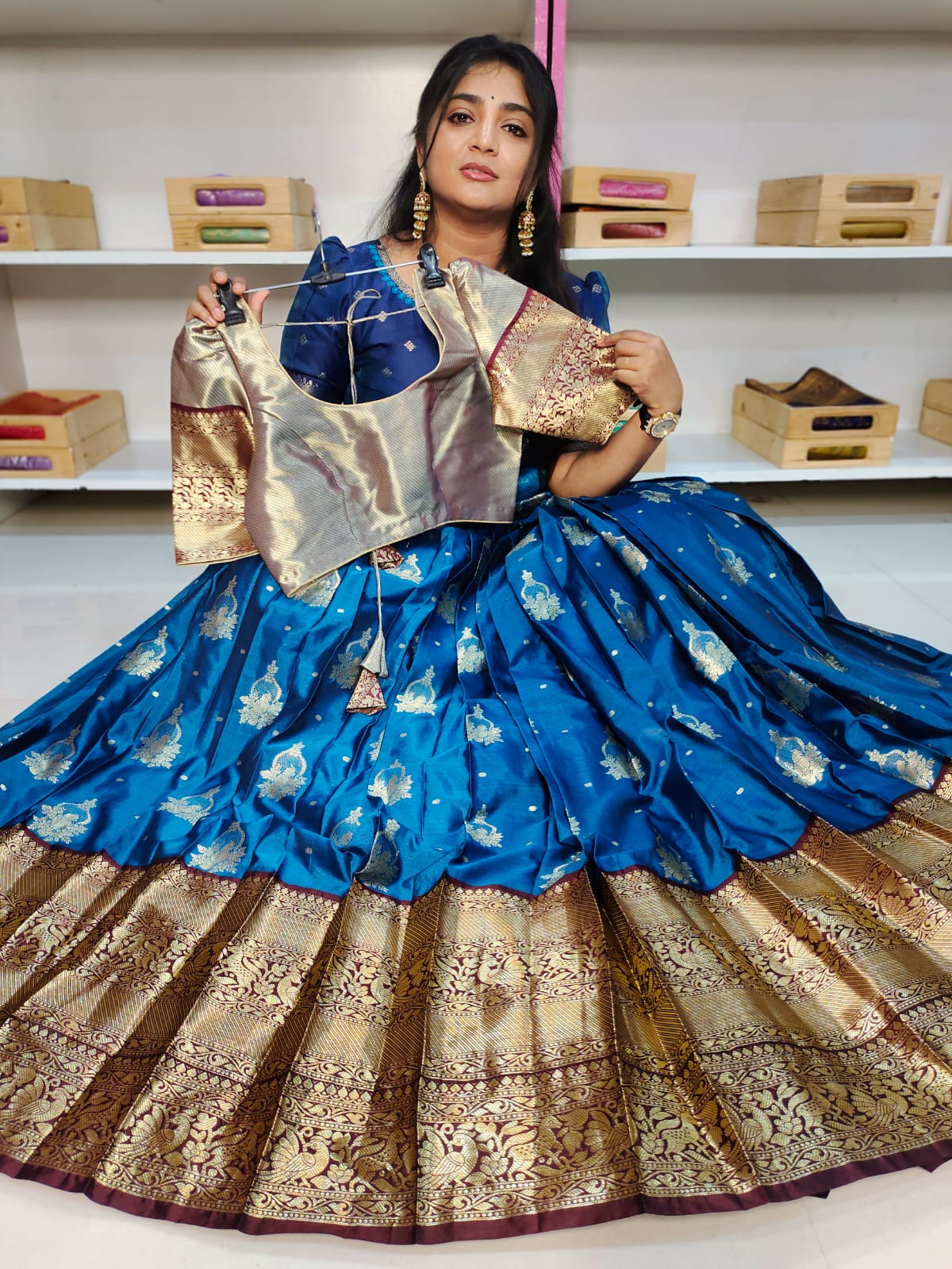 Banarasi lehangas