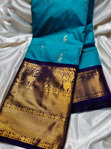 Vitange gadwal silk saree