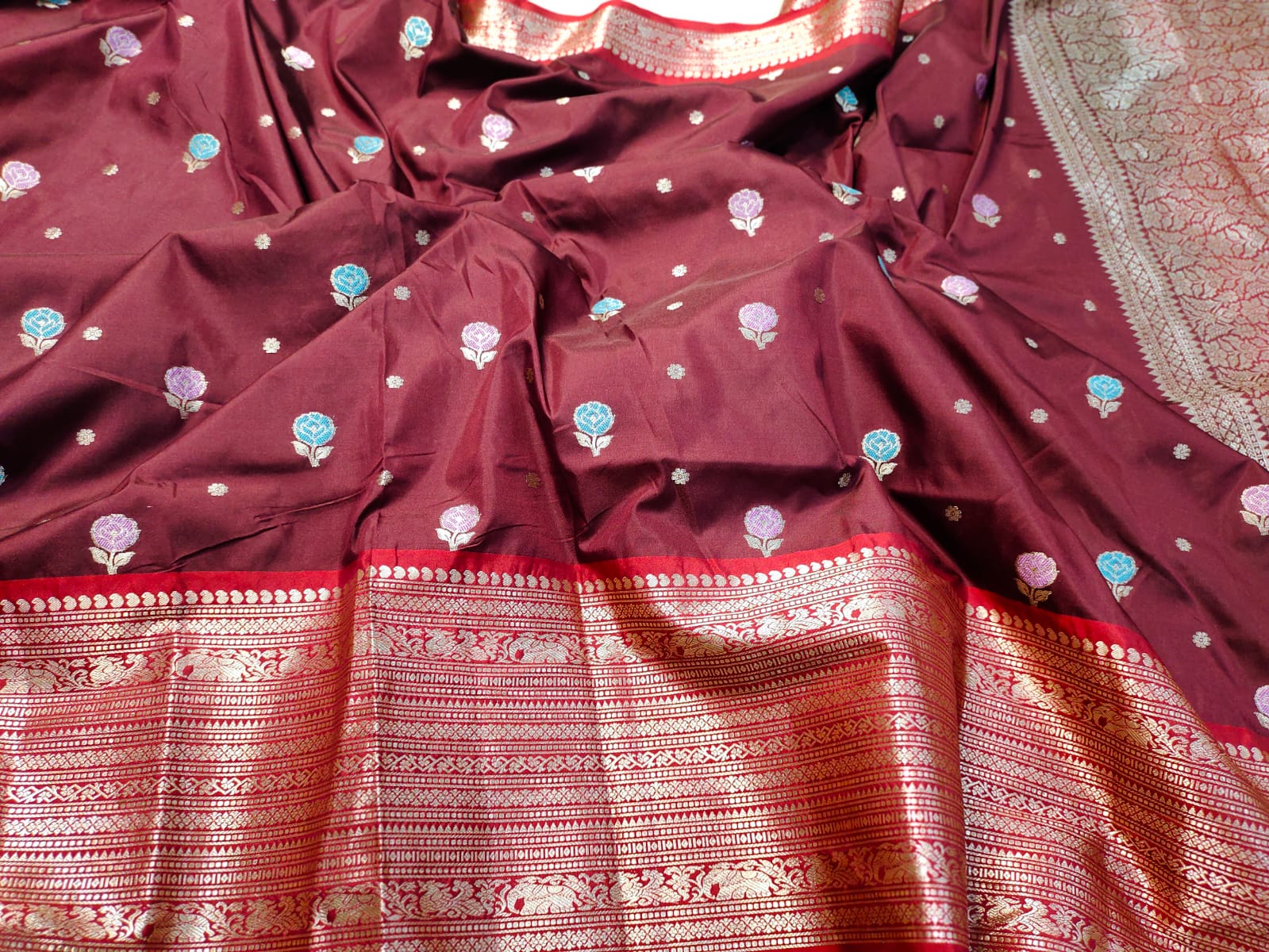 Primeme katan saree