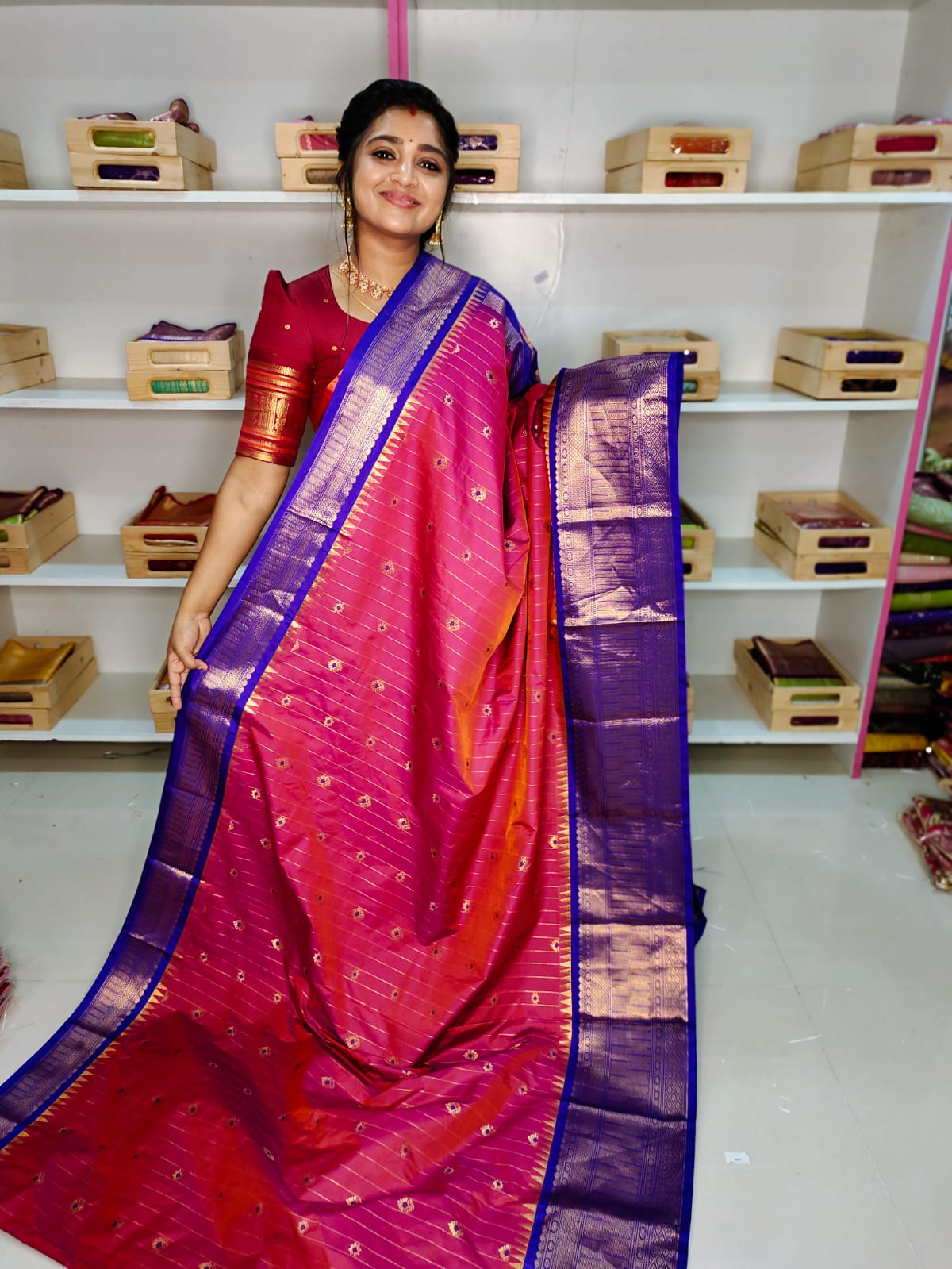 Ashadam sale gadwal silk saree