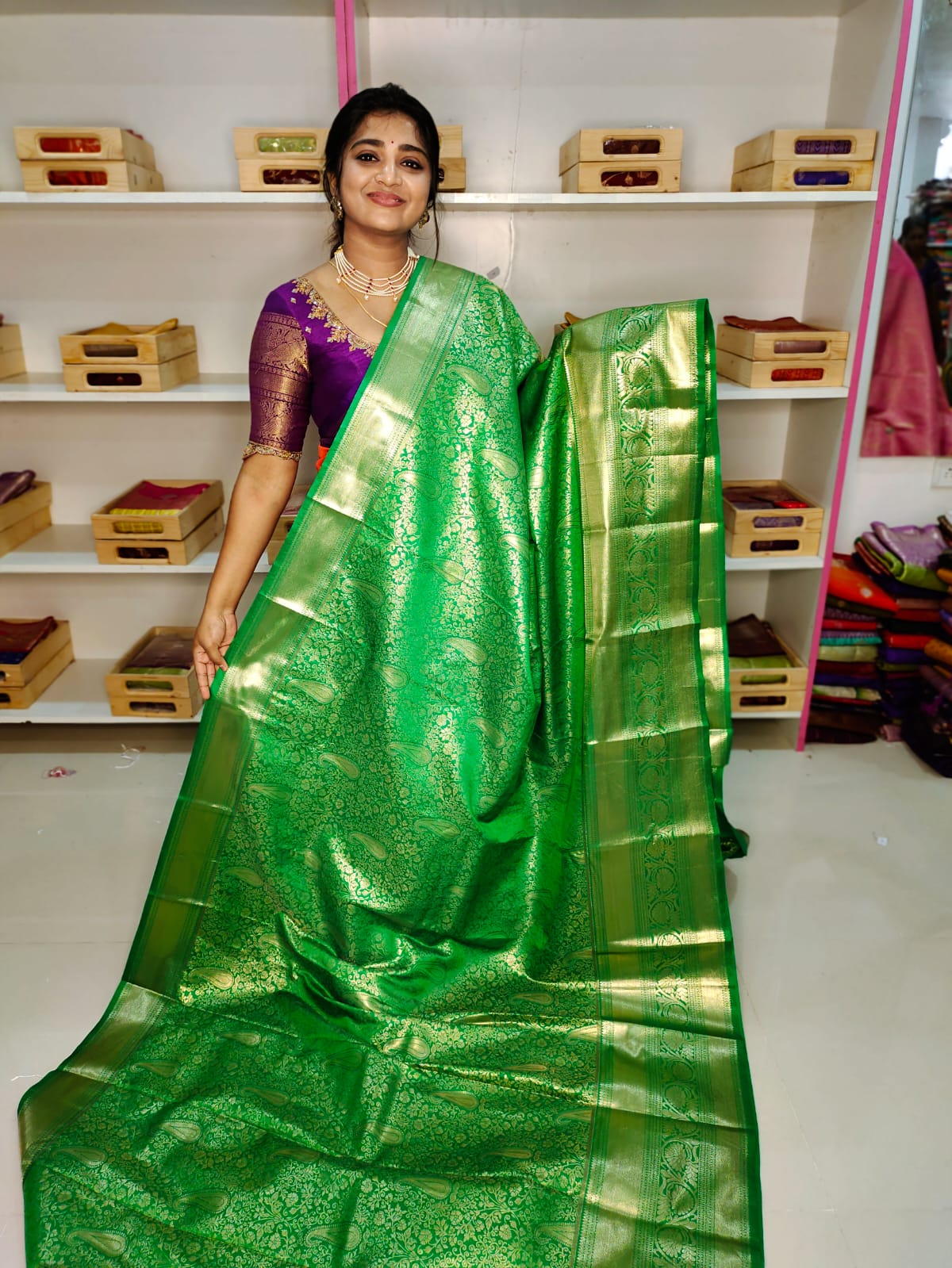 90% offer kanchi pattu collection