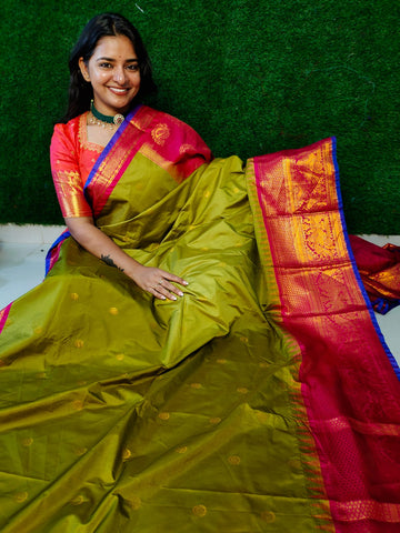 Vitange gadwal silk saree