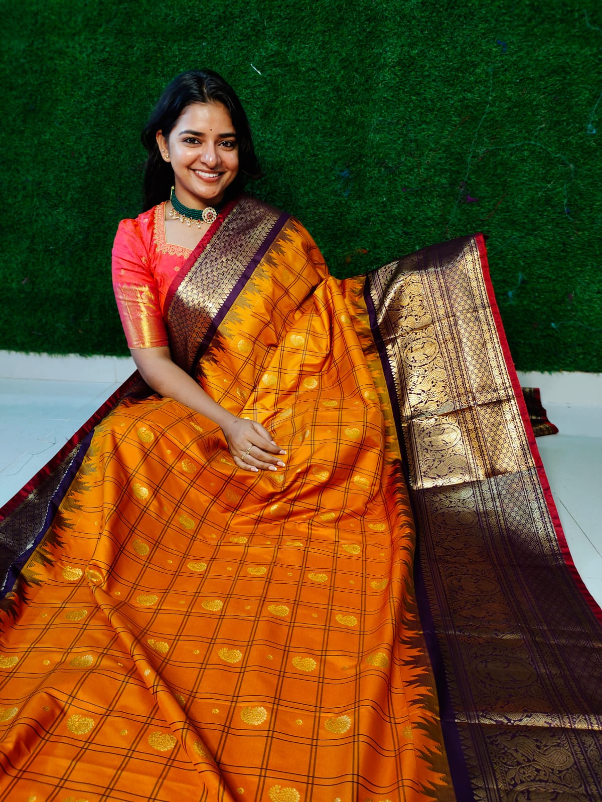 Vitange gadwal silk saree
