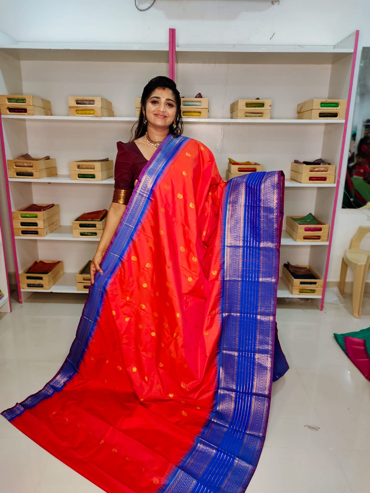 50% offer gadwal silk sarees