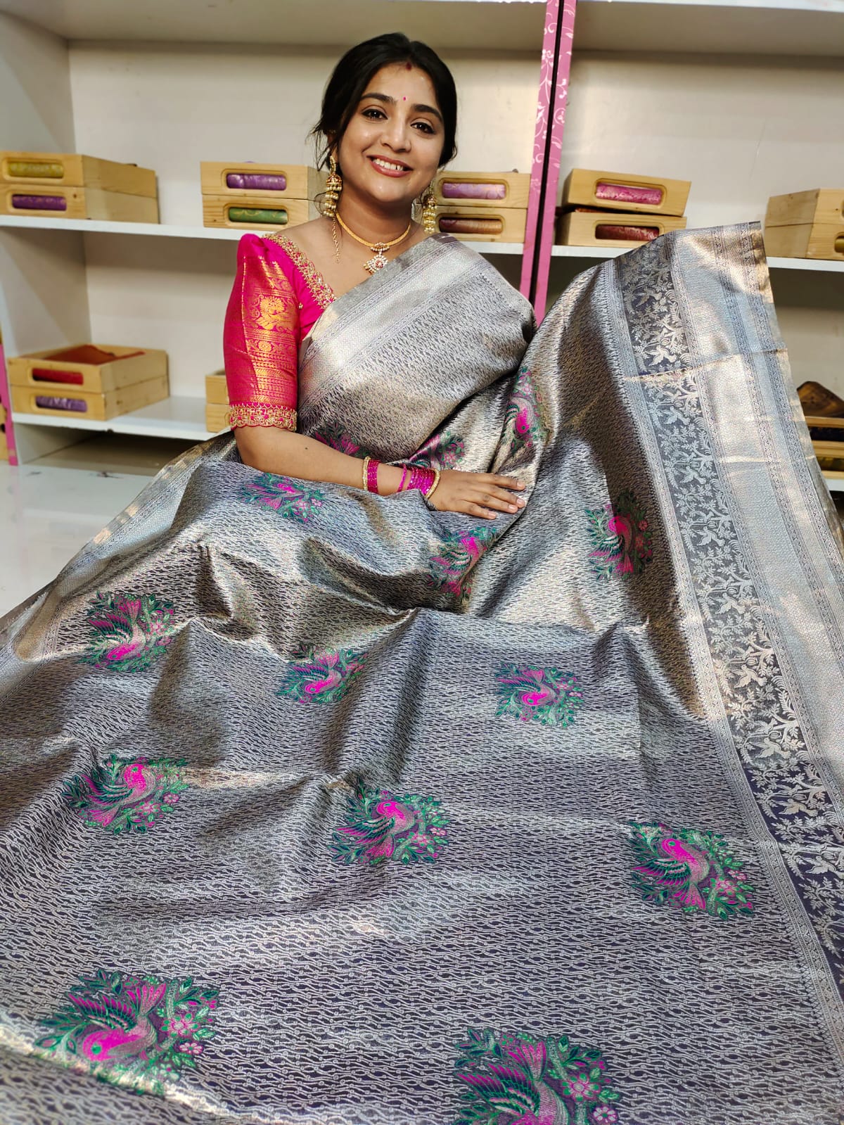 90% offer kanchi pattu collections