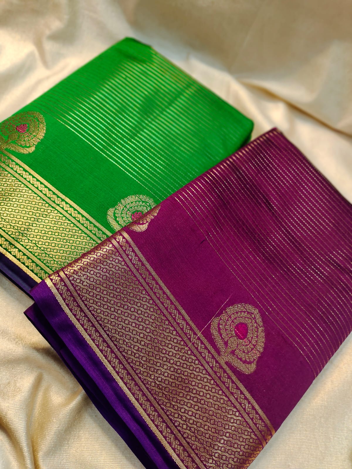 1+1 Chanderi sarees