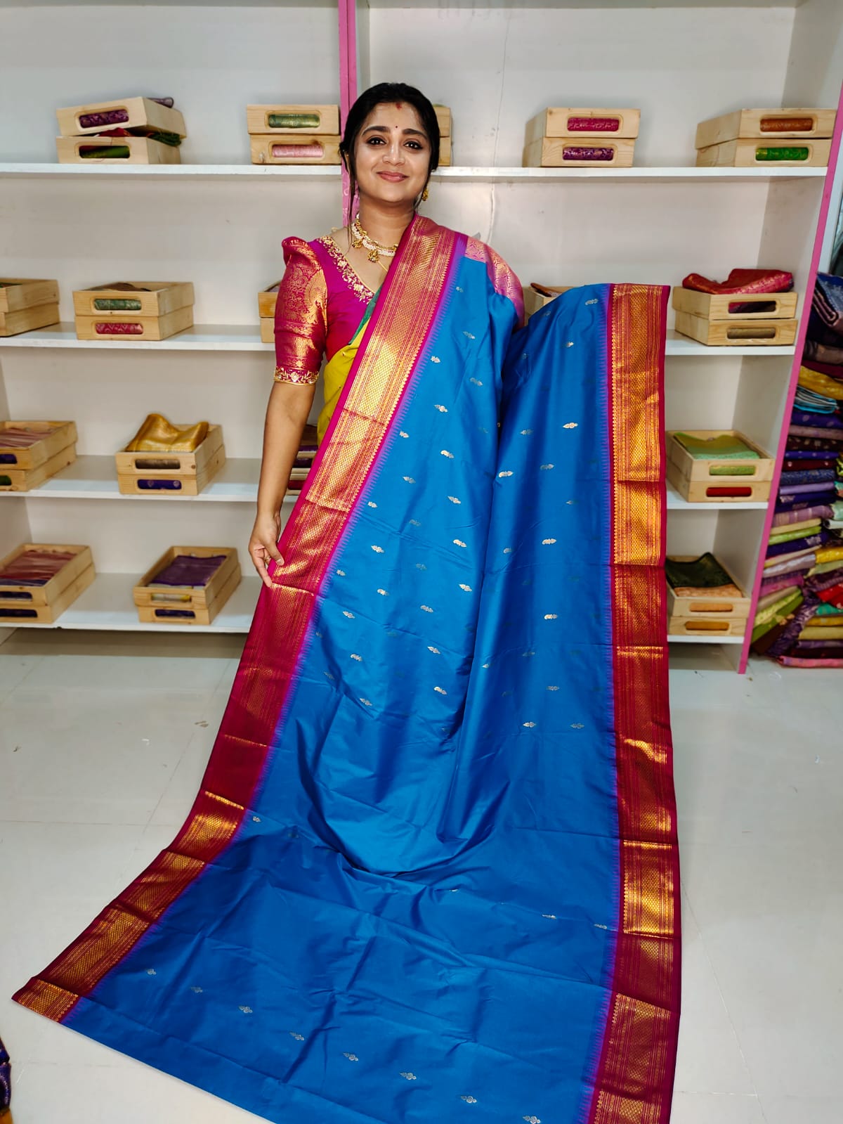 Ashadam sale gadwal silk saree