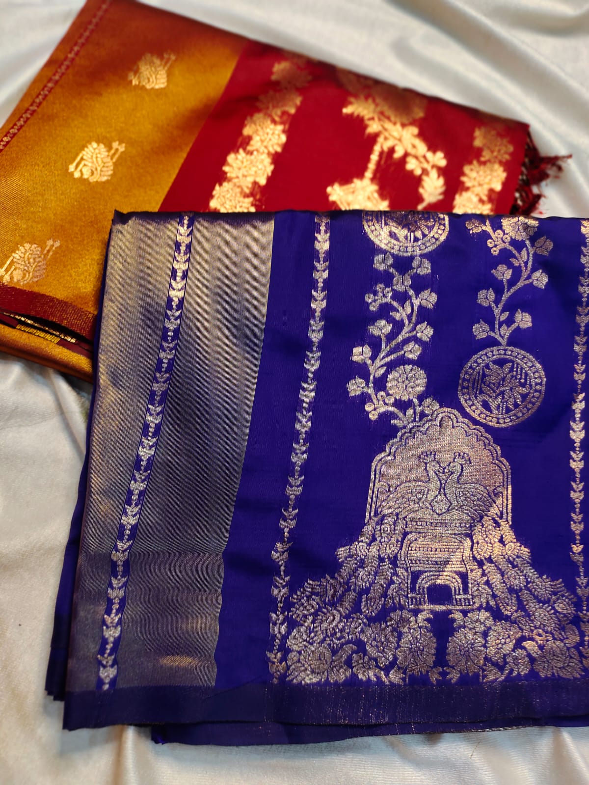 1+1 banarasi saree