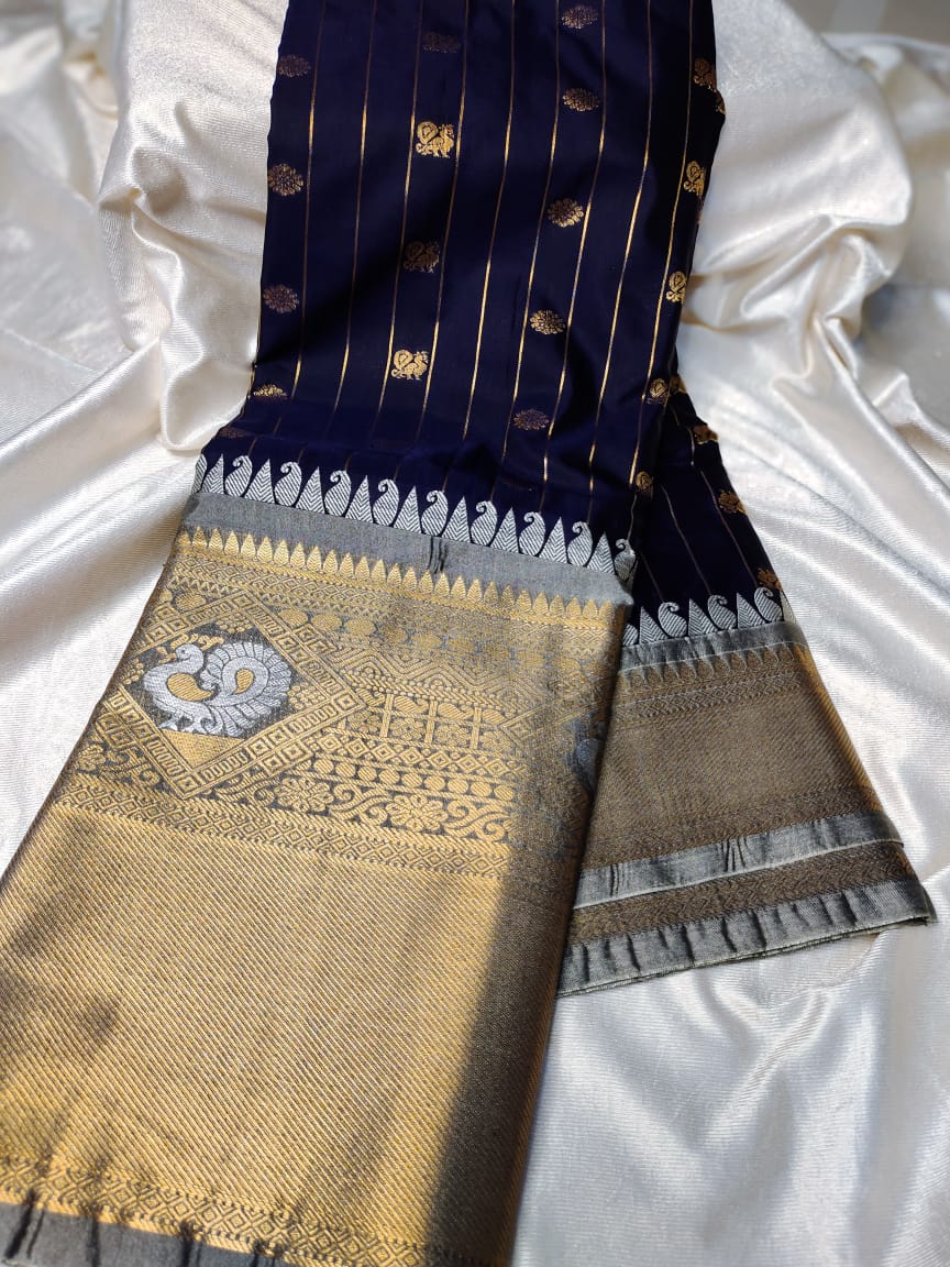 Vitange gadwal silk