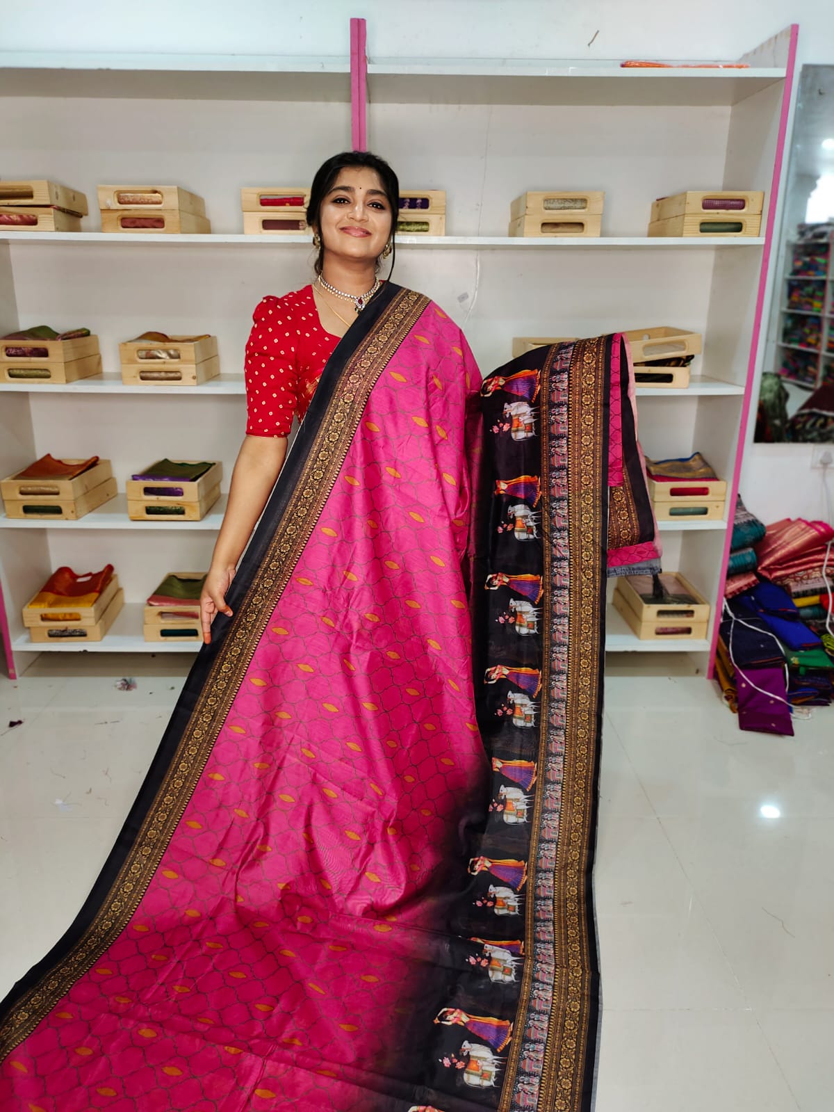 Ashadam clearnce sale fancy saree's