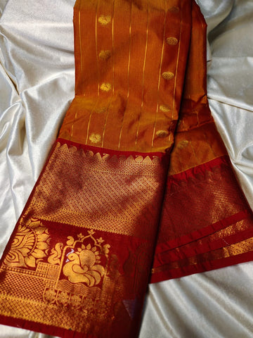 Vitange gadwal silk