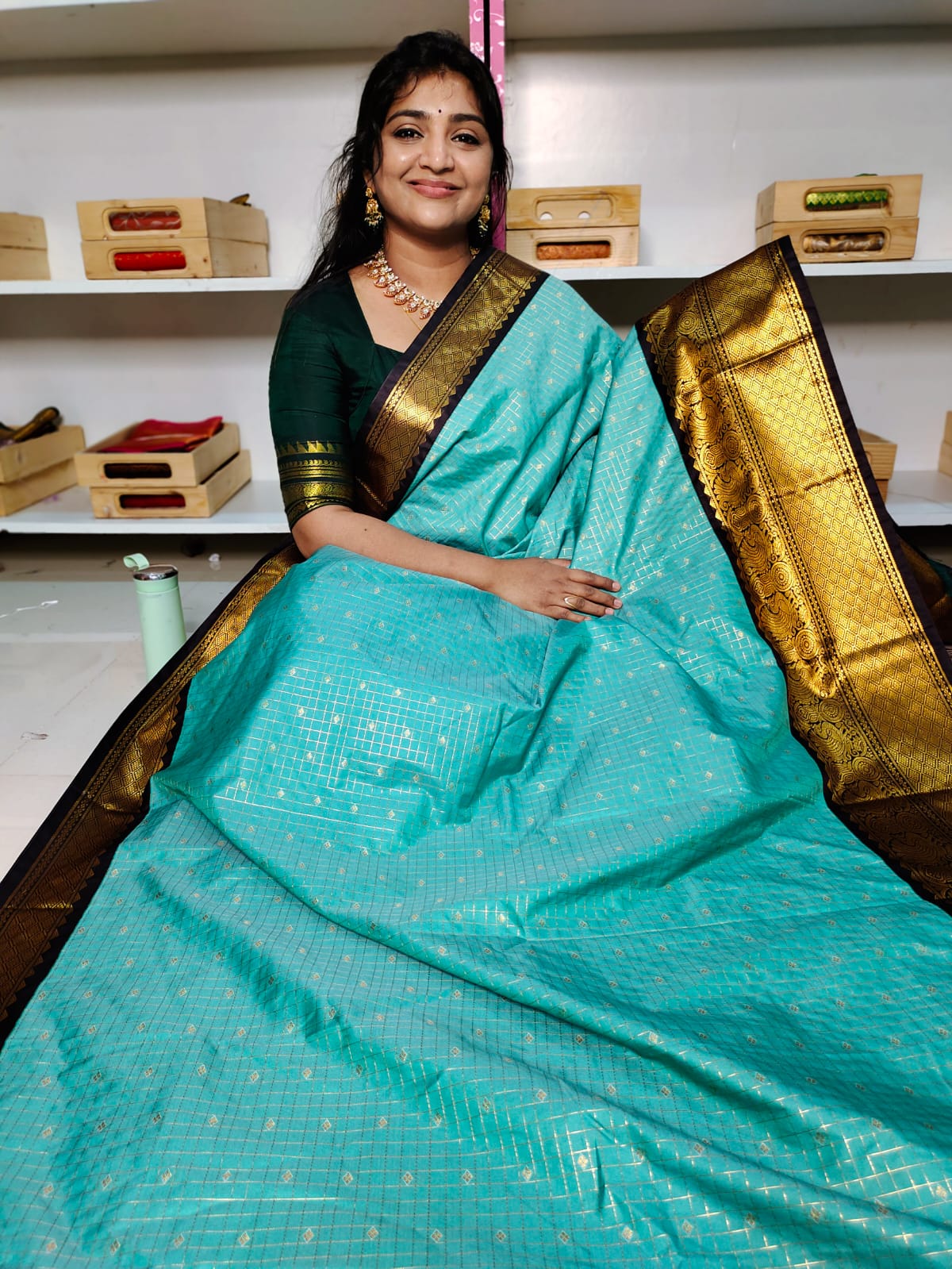 60% offer gadwal silk sarees