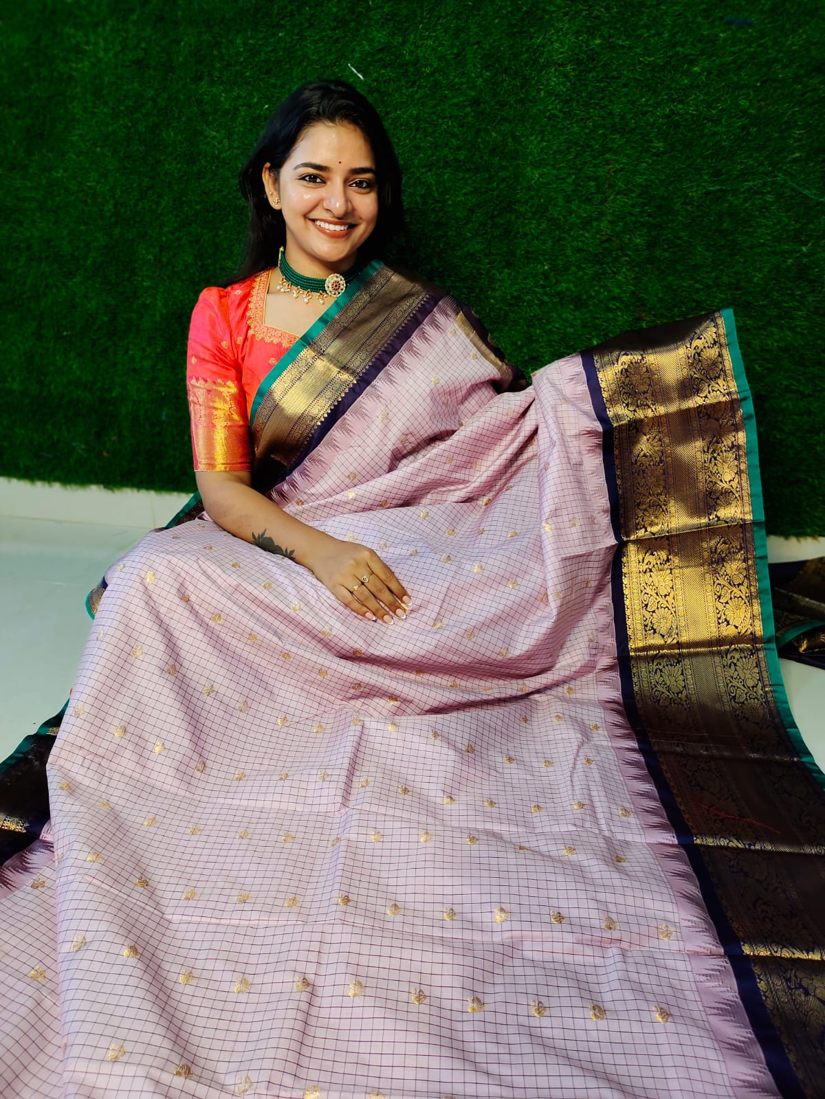 Vitange gadwal silk saree