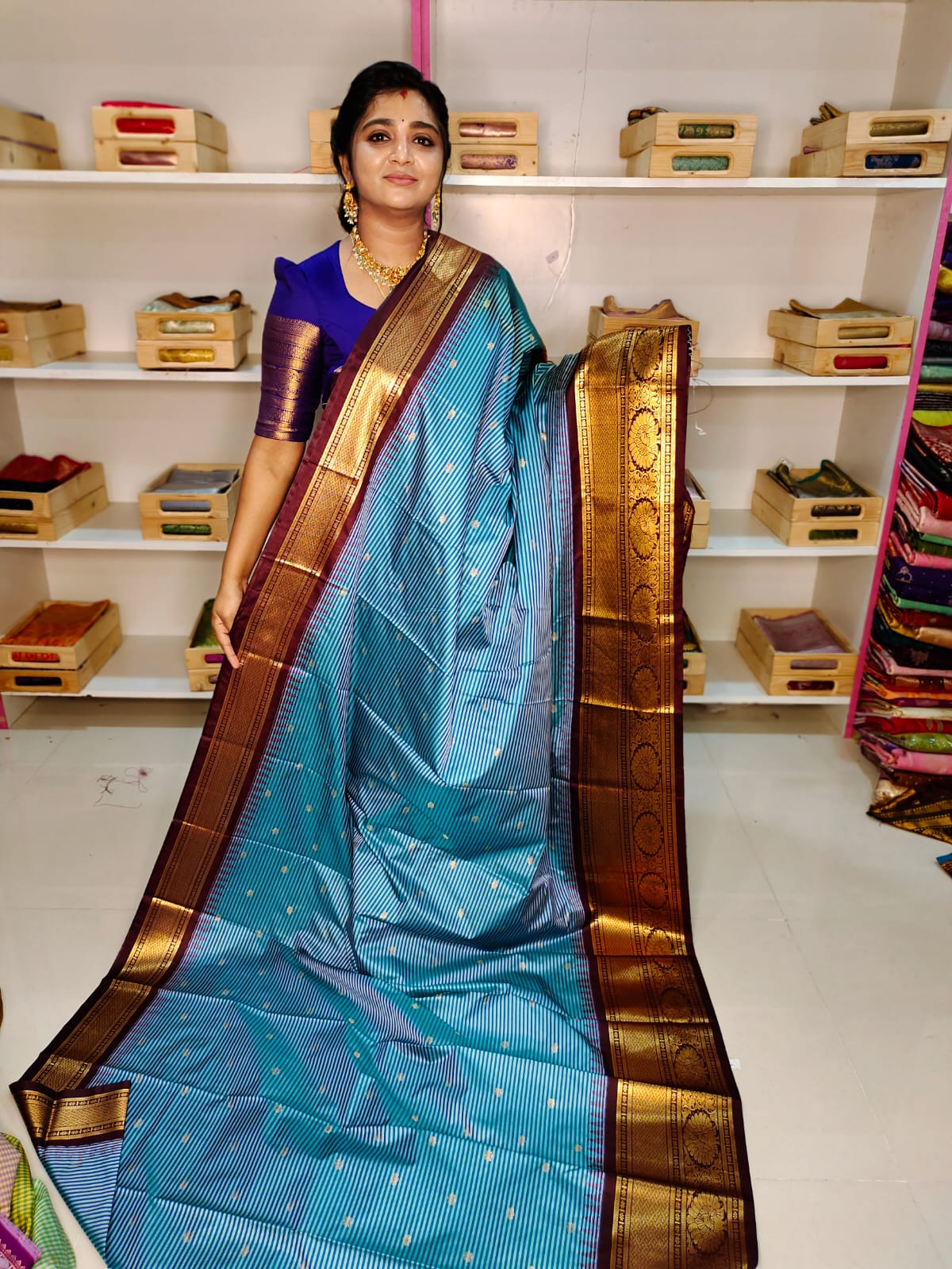 Primeme gadwal silk saree