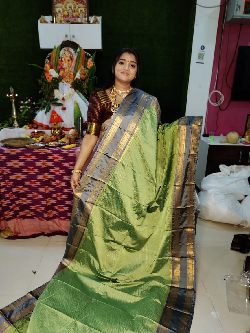 Vitange gadwal silk