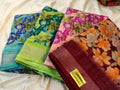 1+3 linen sarees