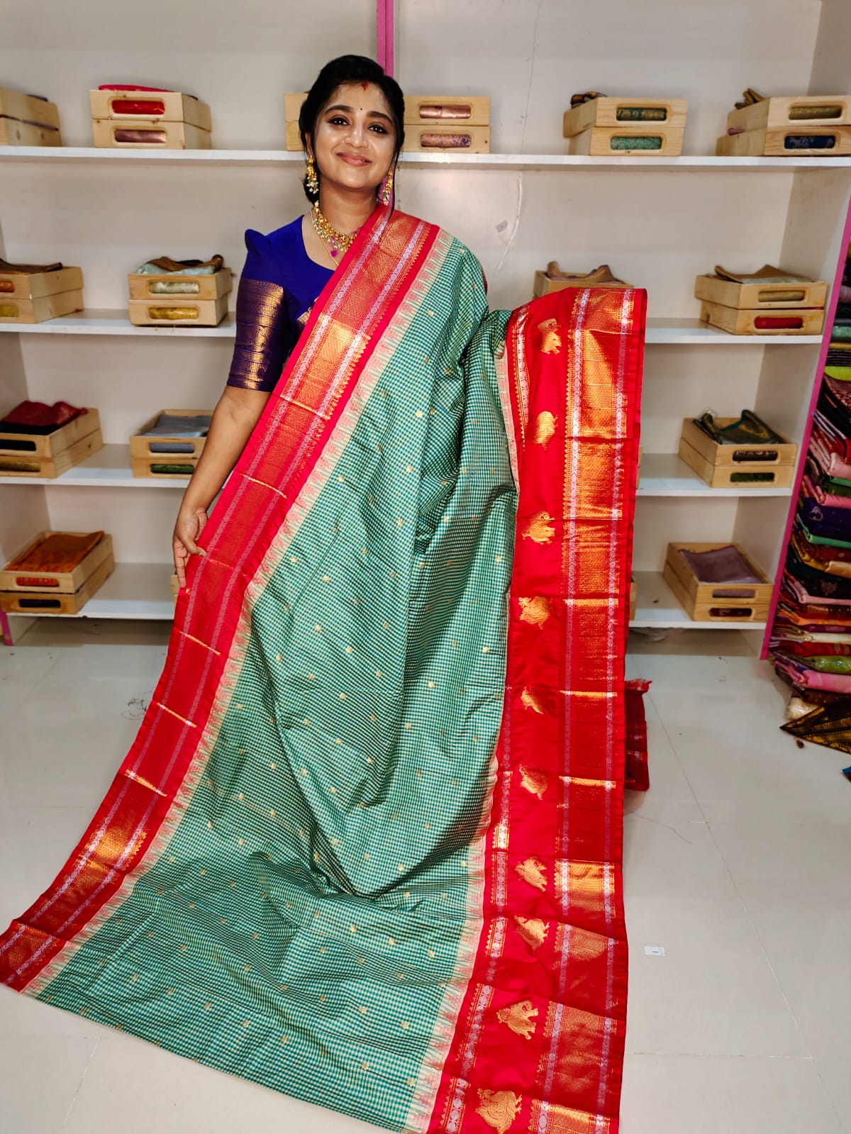 Primeme gadwal silk saree