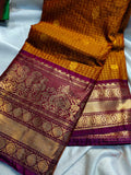 Vintage gadwal sarees