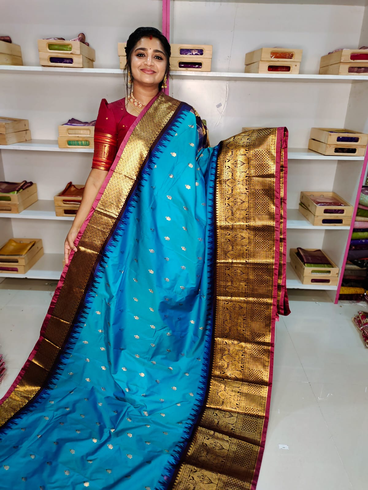 Primeme gadwal silk saree