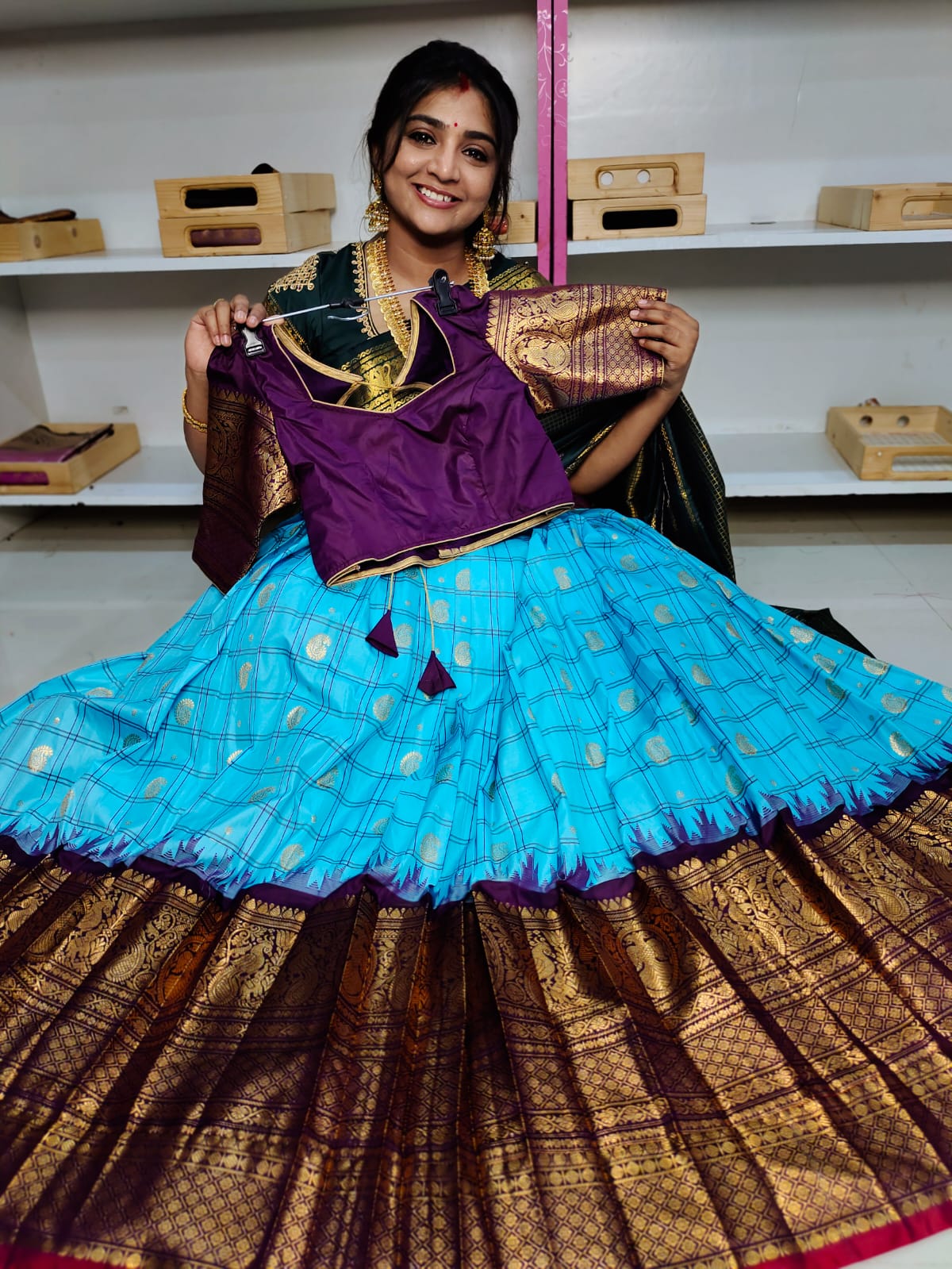 Sales  Gadwal lehangas