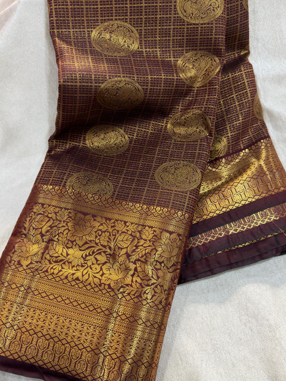 90% offer Kanchi pattu collection