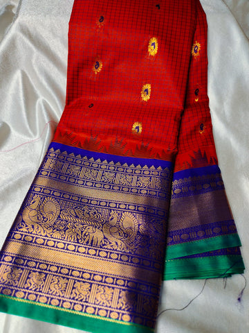 Vitange gadwal silk