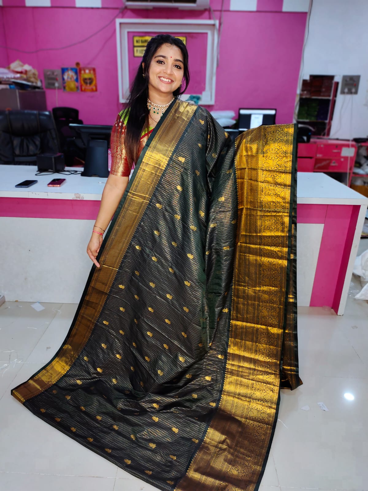 Vintage gadwal sarees