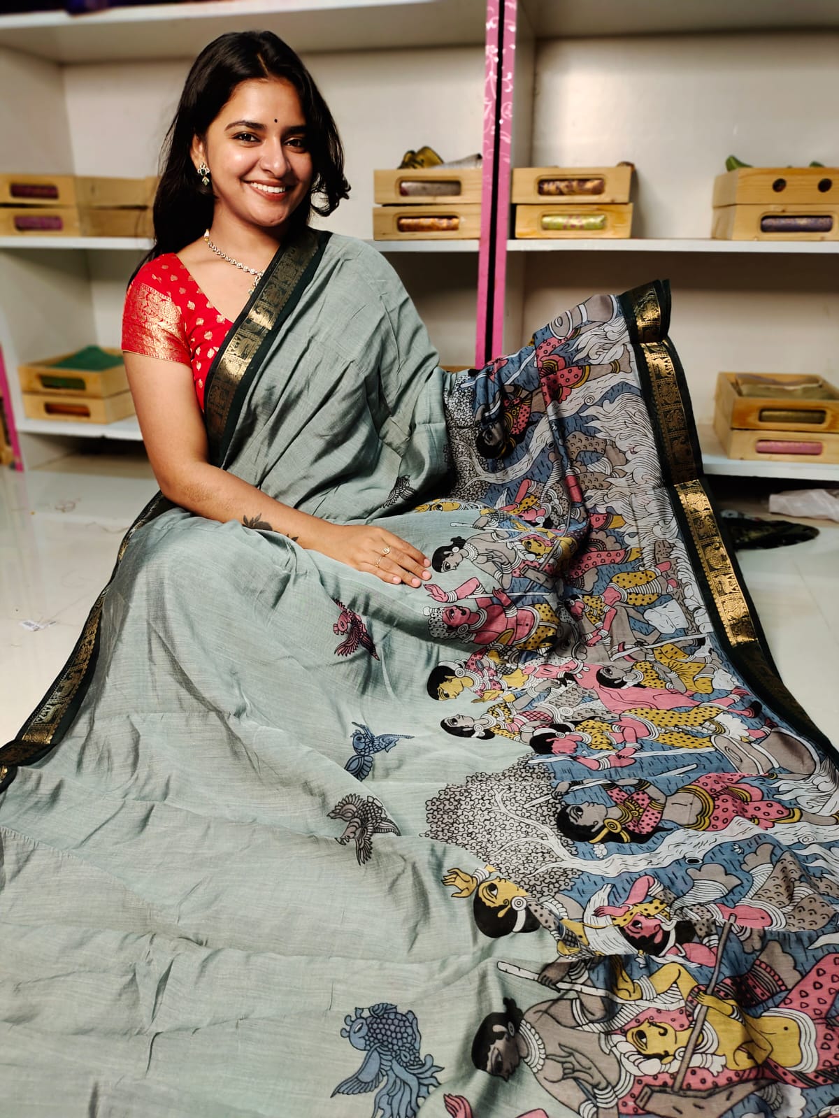 దీపావళికి చీరలు ఆఫర్ చేయండి