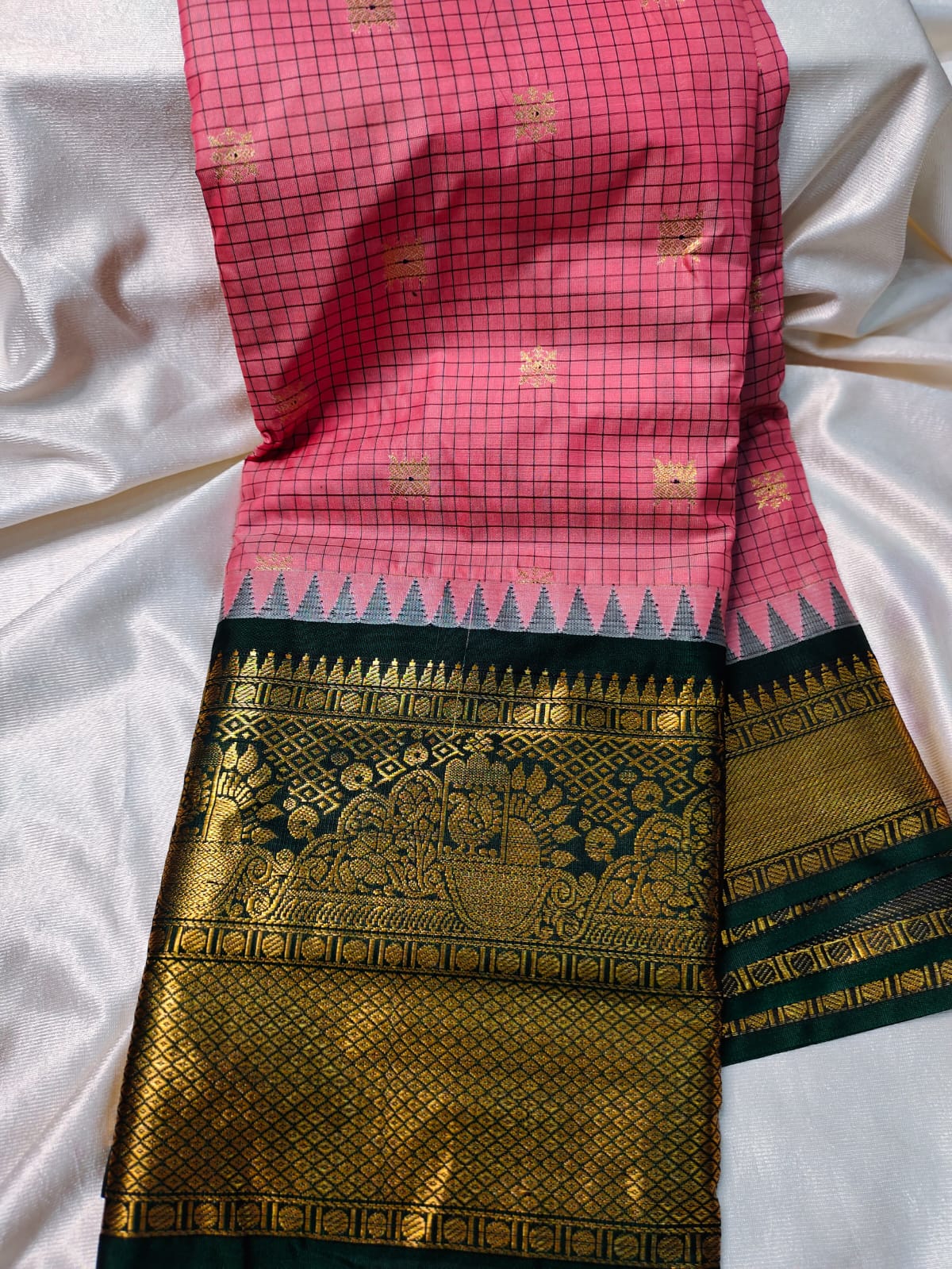Vintage gadwal silks